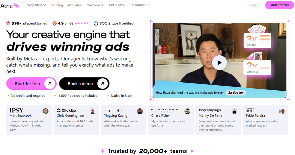 Illustration of Atria on Freelance Stack's deal page