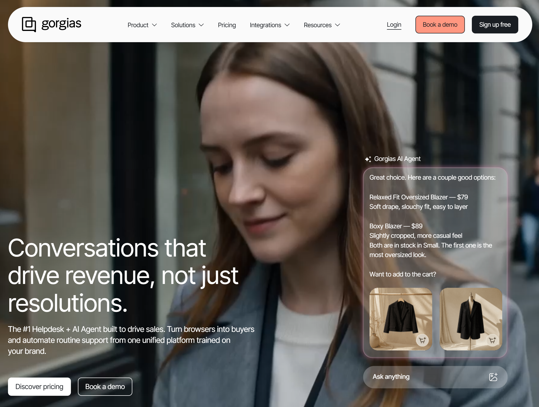 Illustration of Gorgias on Freelance Stack's deal page