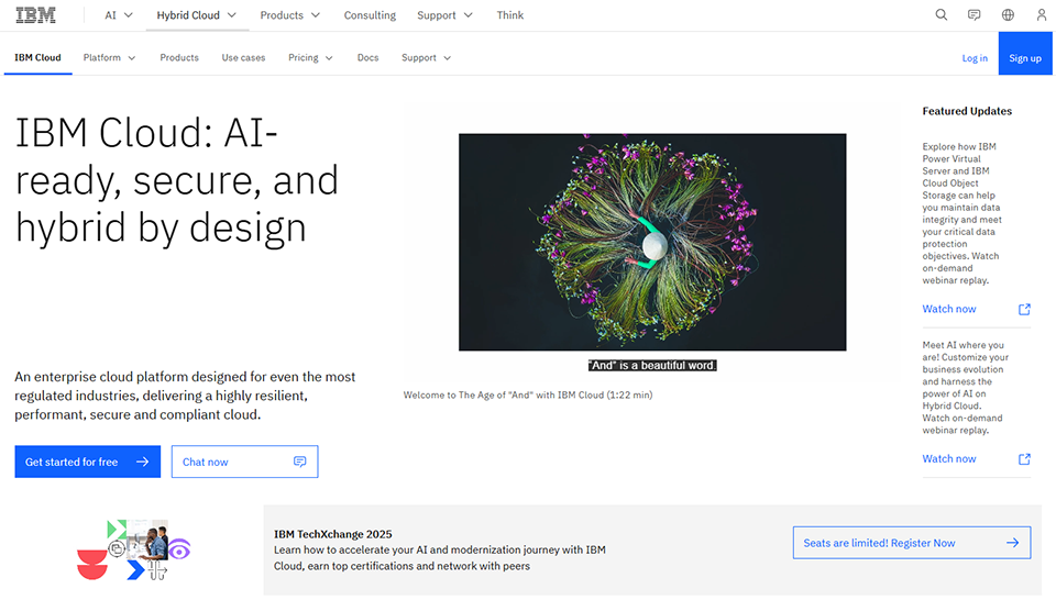 Illustration de IBM Cloud sur la page du deal de Freelance Stack