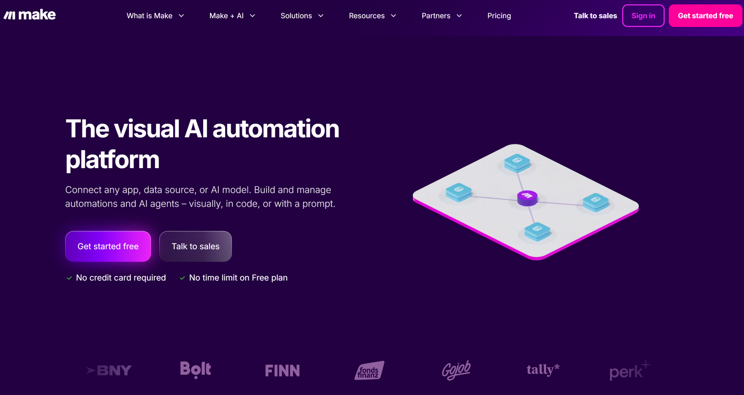 Illustration of Make on Freelance Stack's deal page