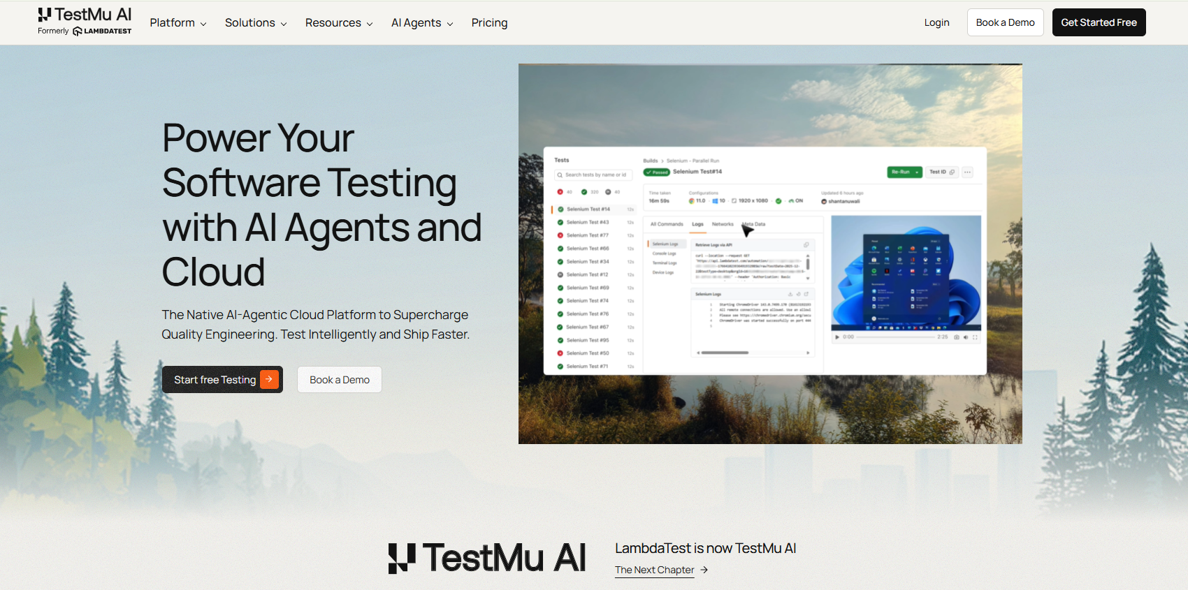 Illustration de TestMu AI sur la page du deal de Freelance Stack
