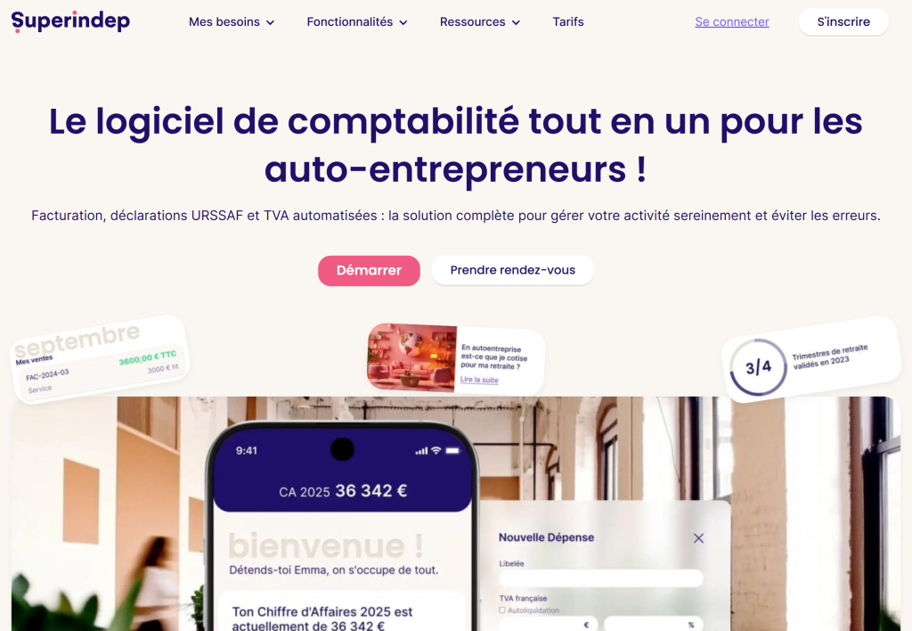 Illustration de SuperIndep sur la page du deal de Freelance Stack