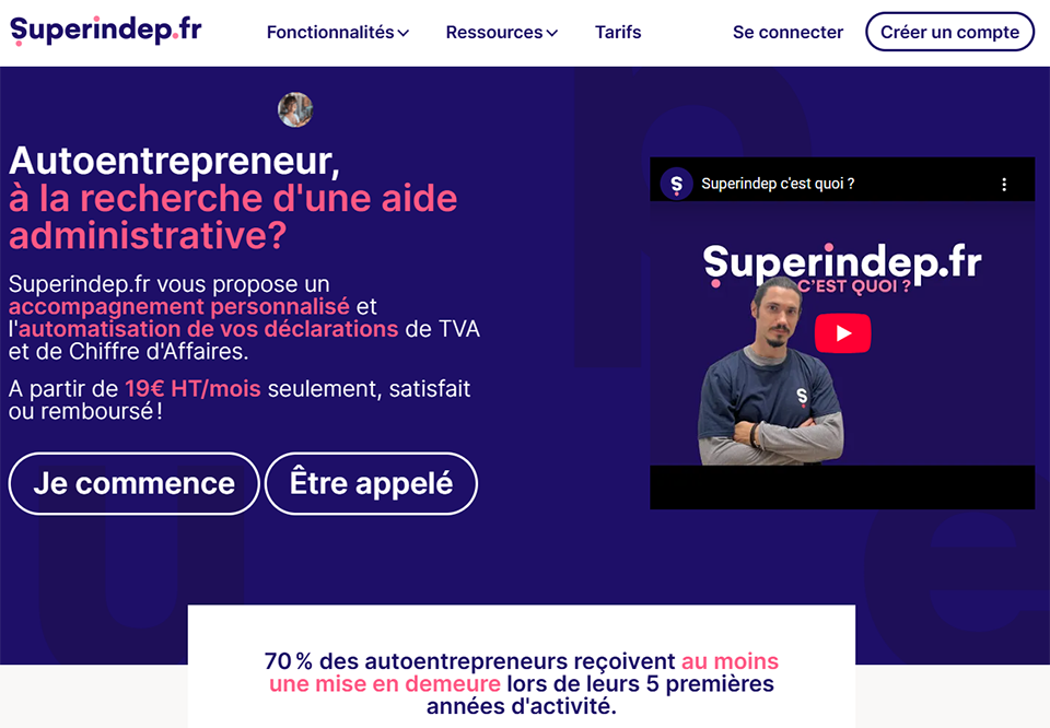 Illustration de Suuperindep sur la page du deal de Freelance Stack