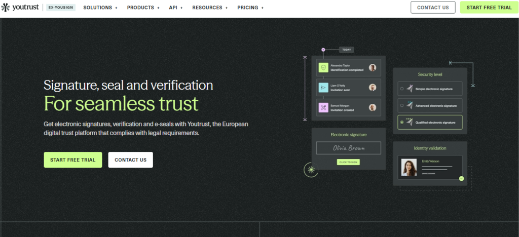 Illustration von Youtrust auf der Angebotsseite Freelance Stack