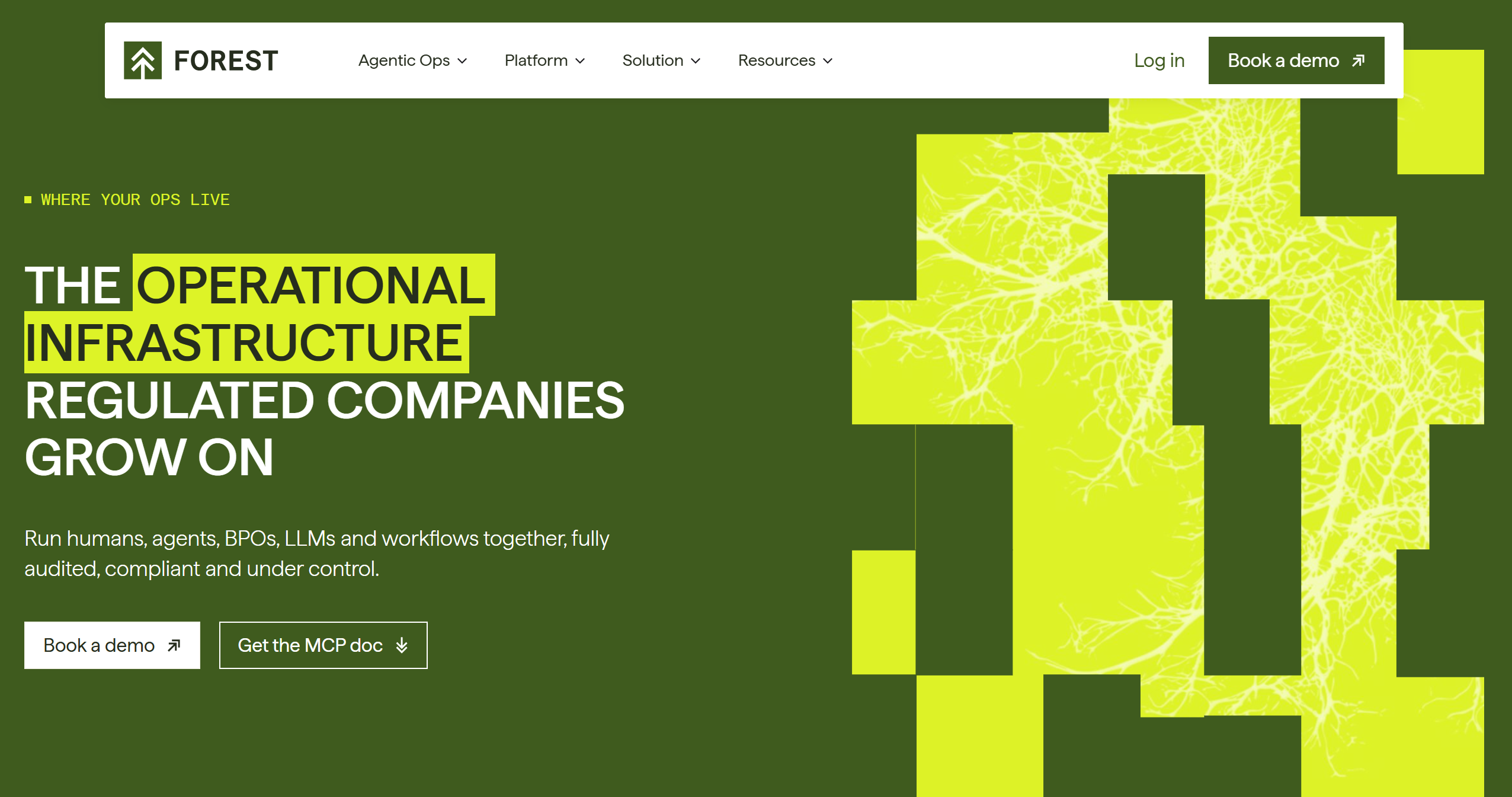 Illustration de Forest Admin sur la page du deal de Freelance Stack