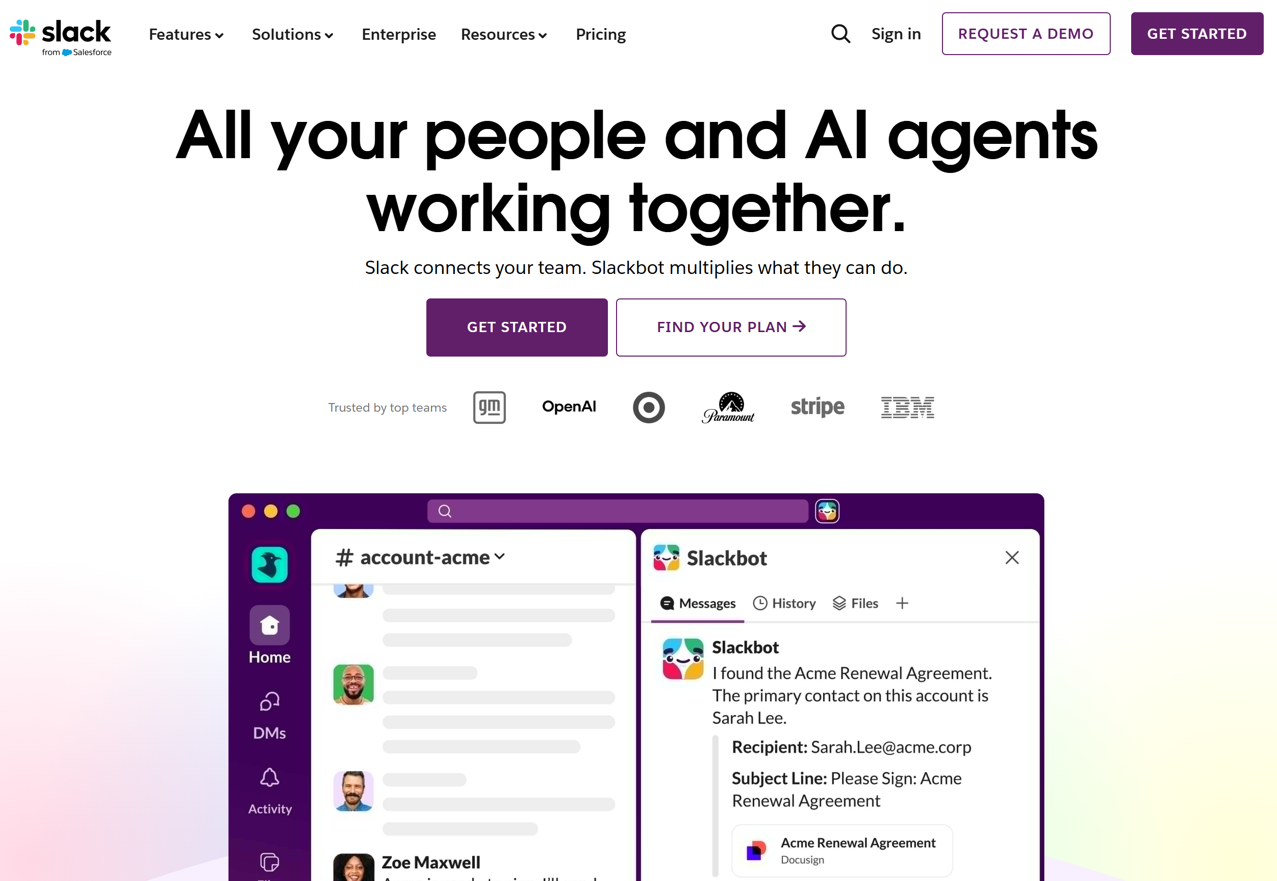 Illustration of Slack on Freelance Stack's deal page