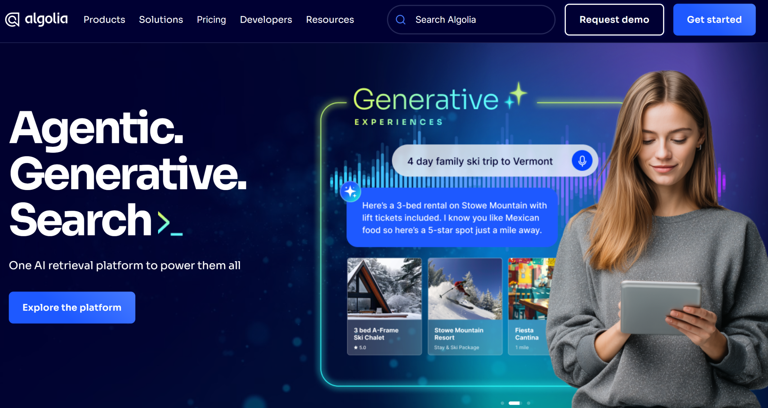 Illustration de Algolia sur la page du deal de Freelance Stack