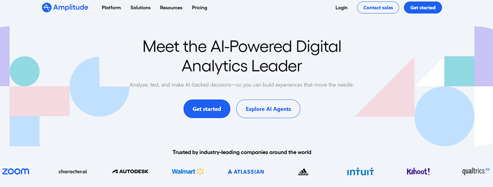 Illustration de Amplitude sur la page du deal de Freelance Stack