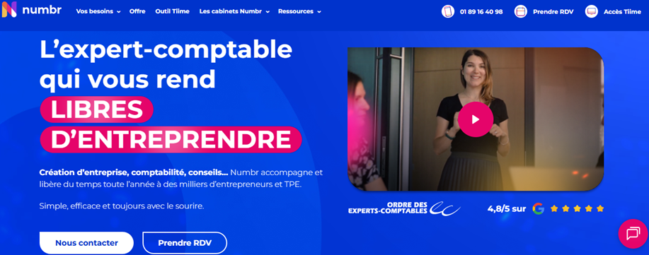 Illustration of Numbr on the deal page of Freelance Stack