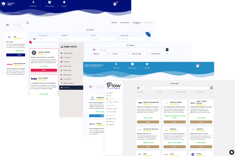 Ejemplo de marca blanca de Freelance Stack