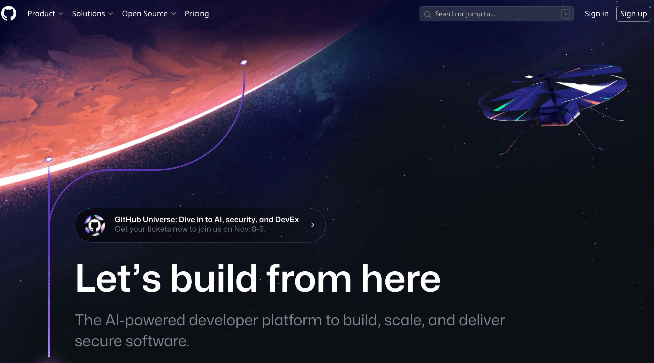 Illustration de Github sur la page du deal de Freelance Stack