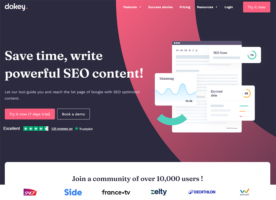 Illustration de Dokey sur la page du deal de Freelance Stack
