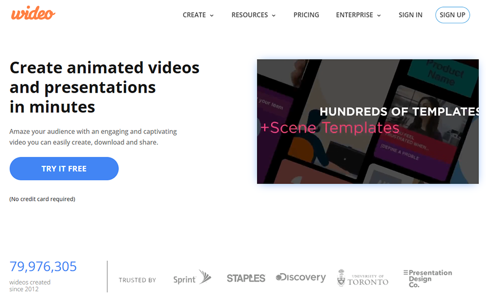 Illustration de Wideo sur la page du deal de Freelance Stack
