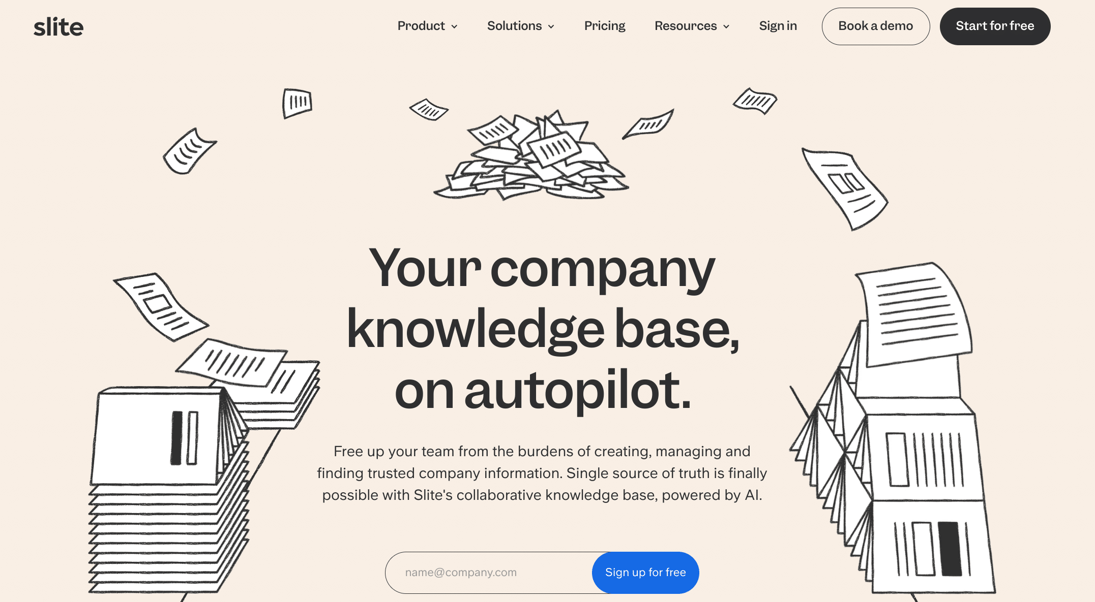 Illustration de Slite sur la page du deal de Freelance Stack