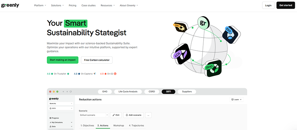 Illustration de Greenly sur la page du deal de Freelance Stack