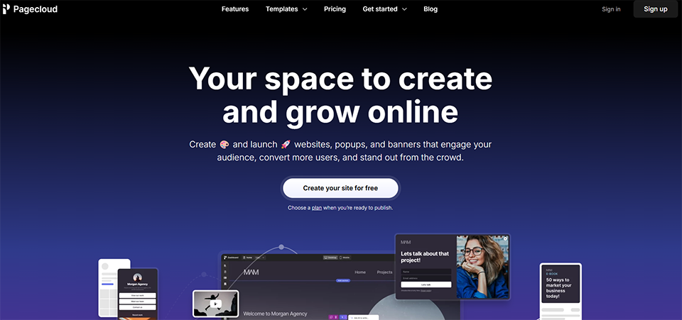 Illustration of Pagecloud on Freelance Stack's deal page