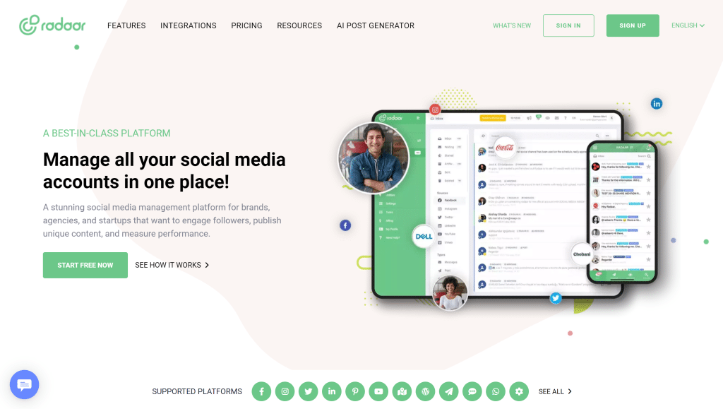 Illustration de RADAAR sur la page du deal de Freelance Stack