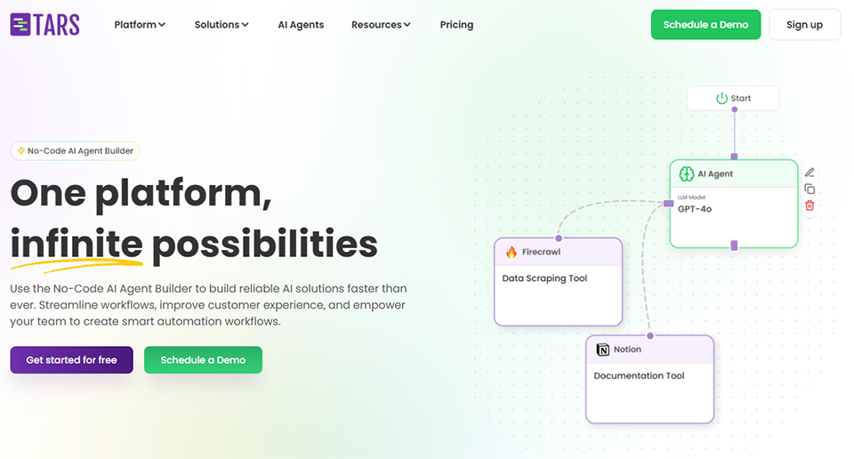 Illustration de Tars sur la page du deal de Freelance Stack