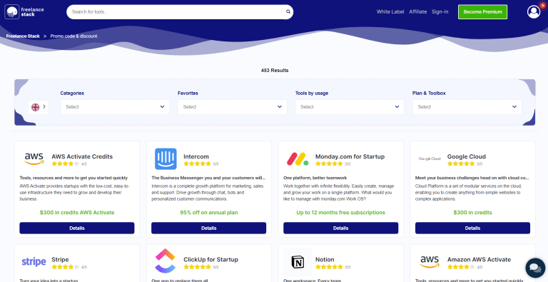 Bild der Plattform Freelance Stack