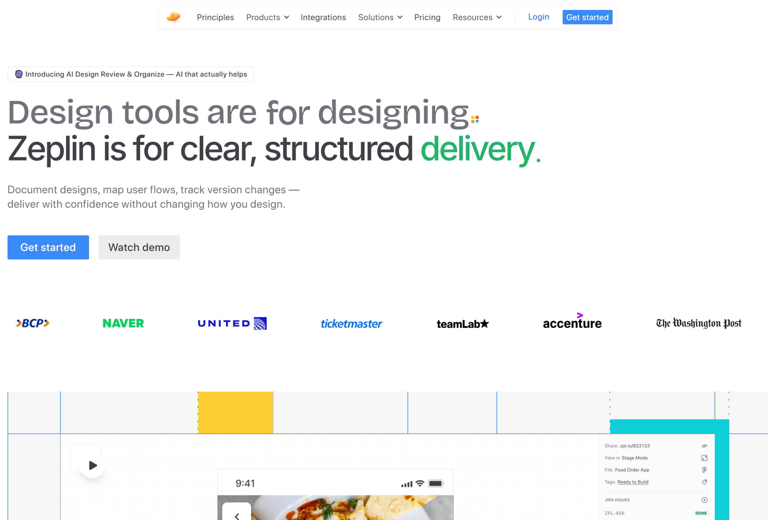 Illustration de Zeplin sur la page du deal de Freelance Stack