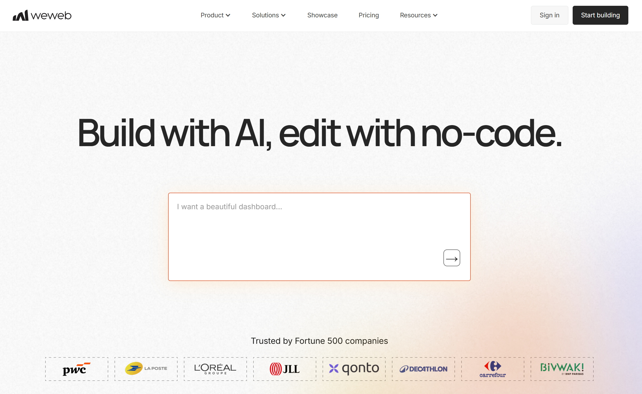 Illustration of WeWeb on Freelance Stack's deal page