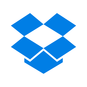 logotipo de la herramienta « Dropbox » en la página de la oferta Freelance Stack