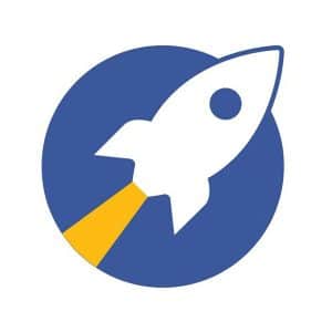 Logo des Tools RocketReach auf der Website von Freelance Stack