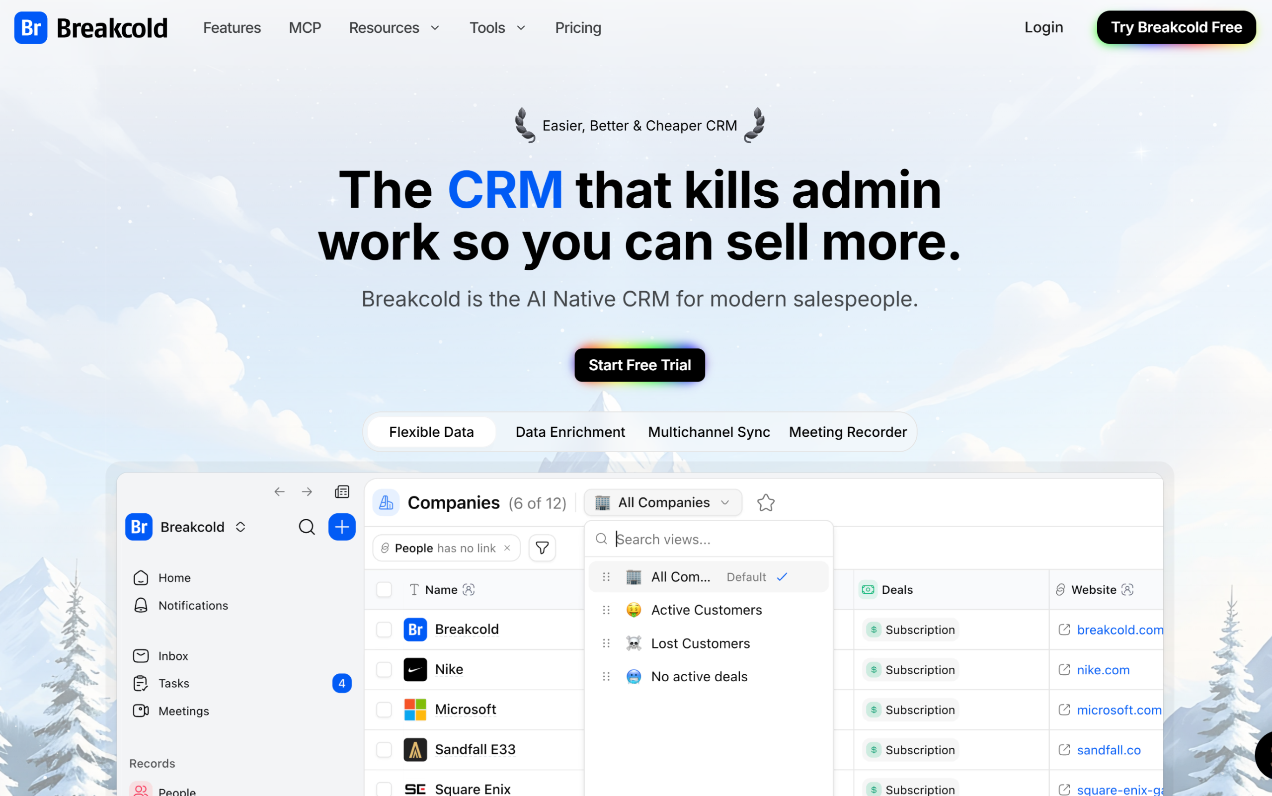 Illustration of Breakcold on Freelance Stack's deal page