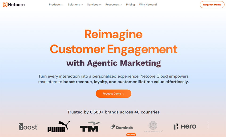 Illustration de Netcore Cloud sur la page du deal de Freelance Stack