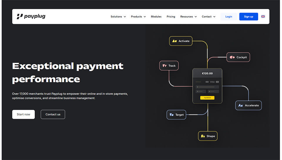 Illustration of Payplug on Freelance Stack's deal page