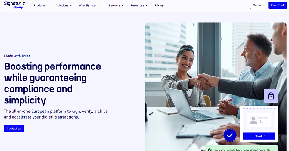 Illustration of Signaturit on Freelance Stack's deal page
