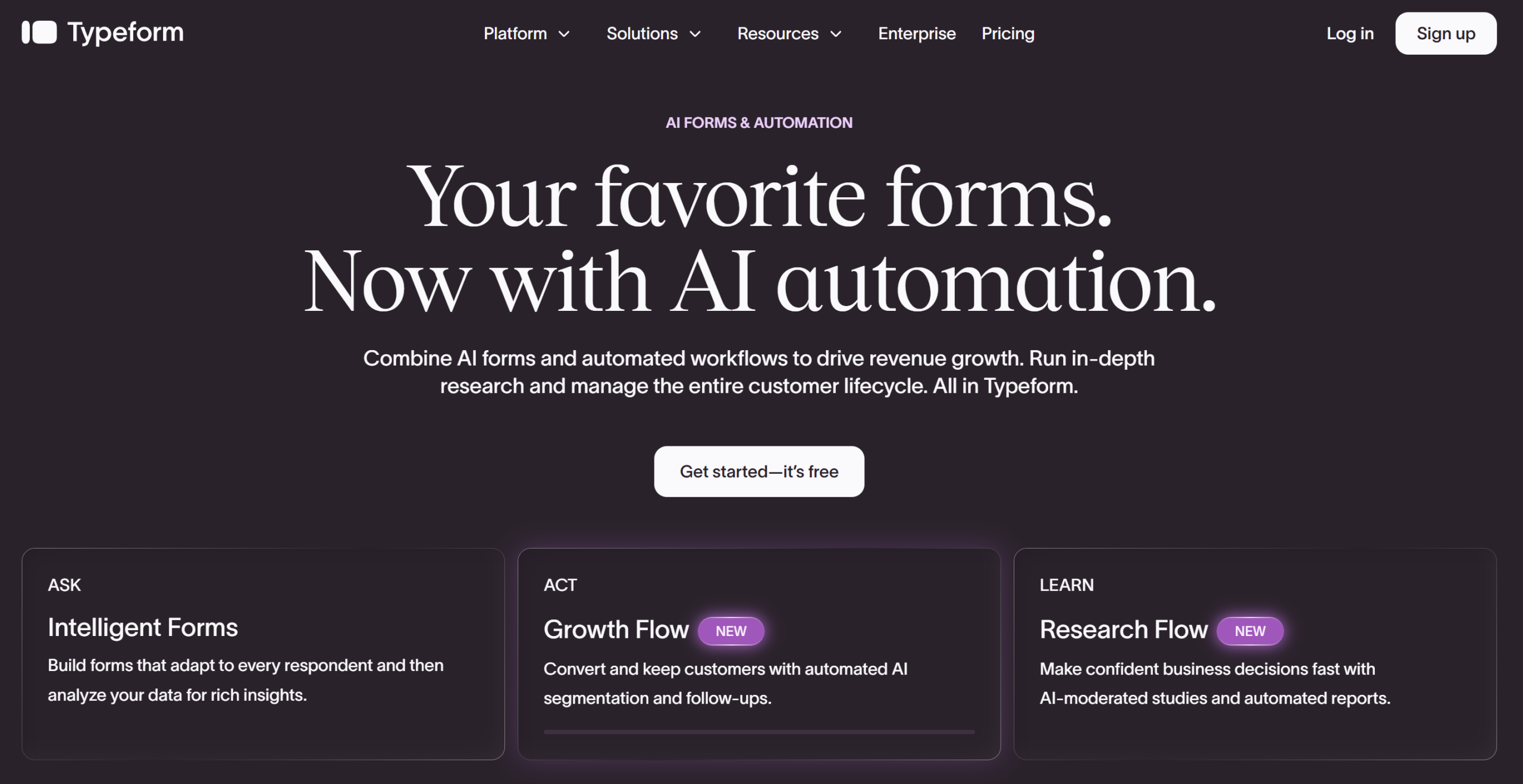 Illustration of TYpeform on Freelance Stack's deal page