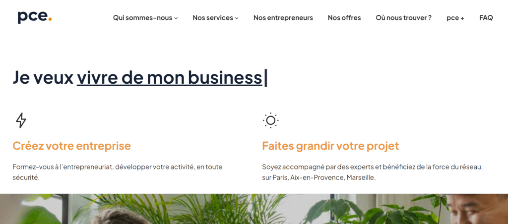 Illustration de la solution PCE Couveuse sur la page du deal de Freelance Stack