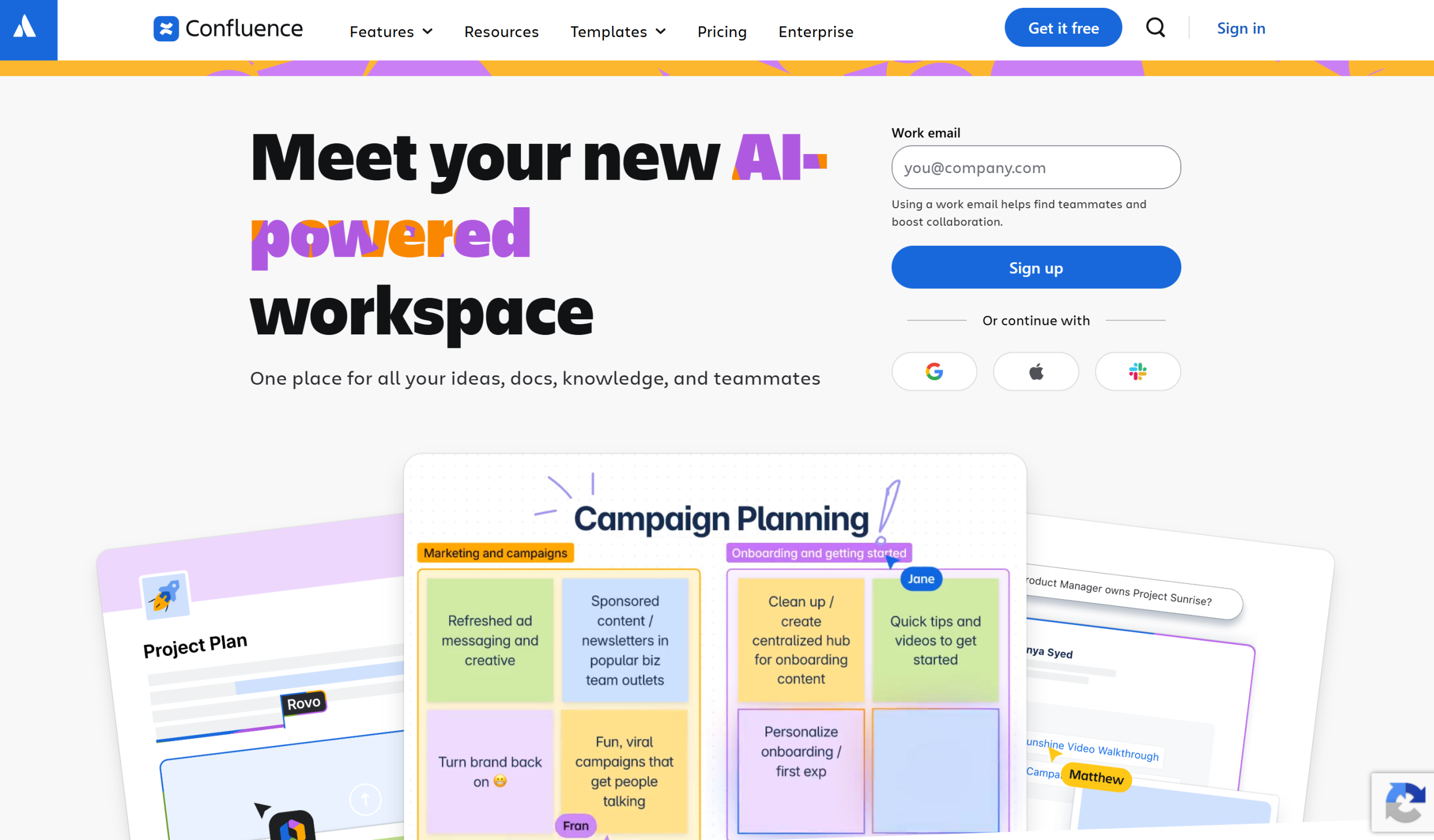 Illustration de Confluence sur la page du deal de Freelance Stack