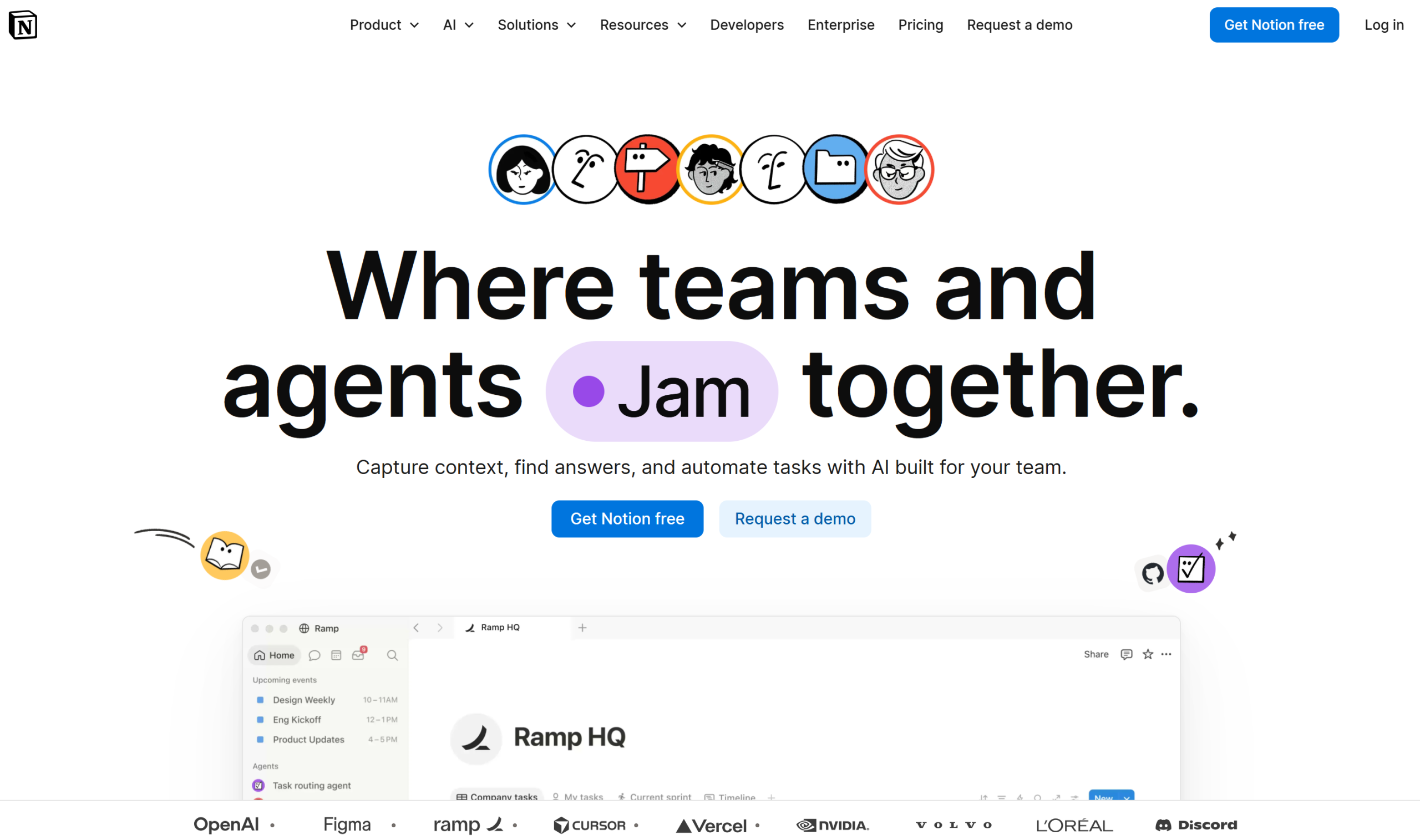 Illustration of Notion on Freelance Stack's deal page