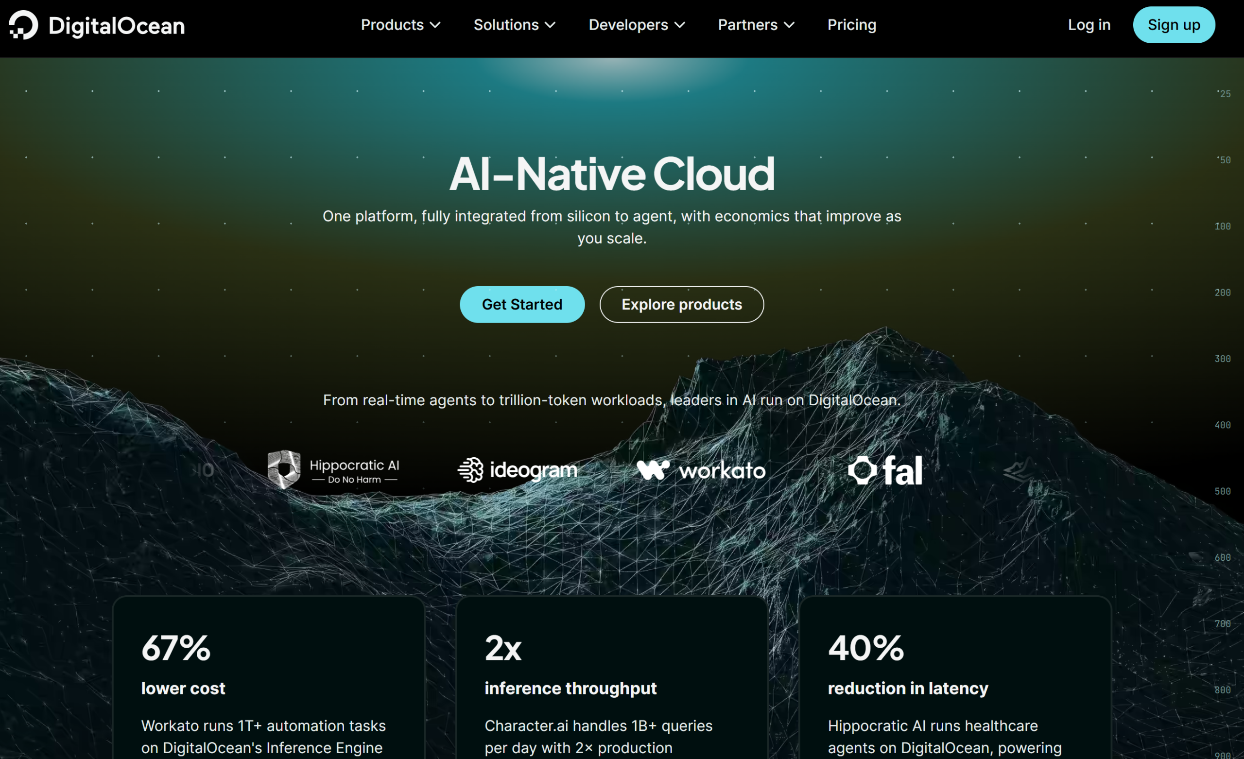 Illustration of DigitalOcean for AI on Freelance Stack's deal page