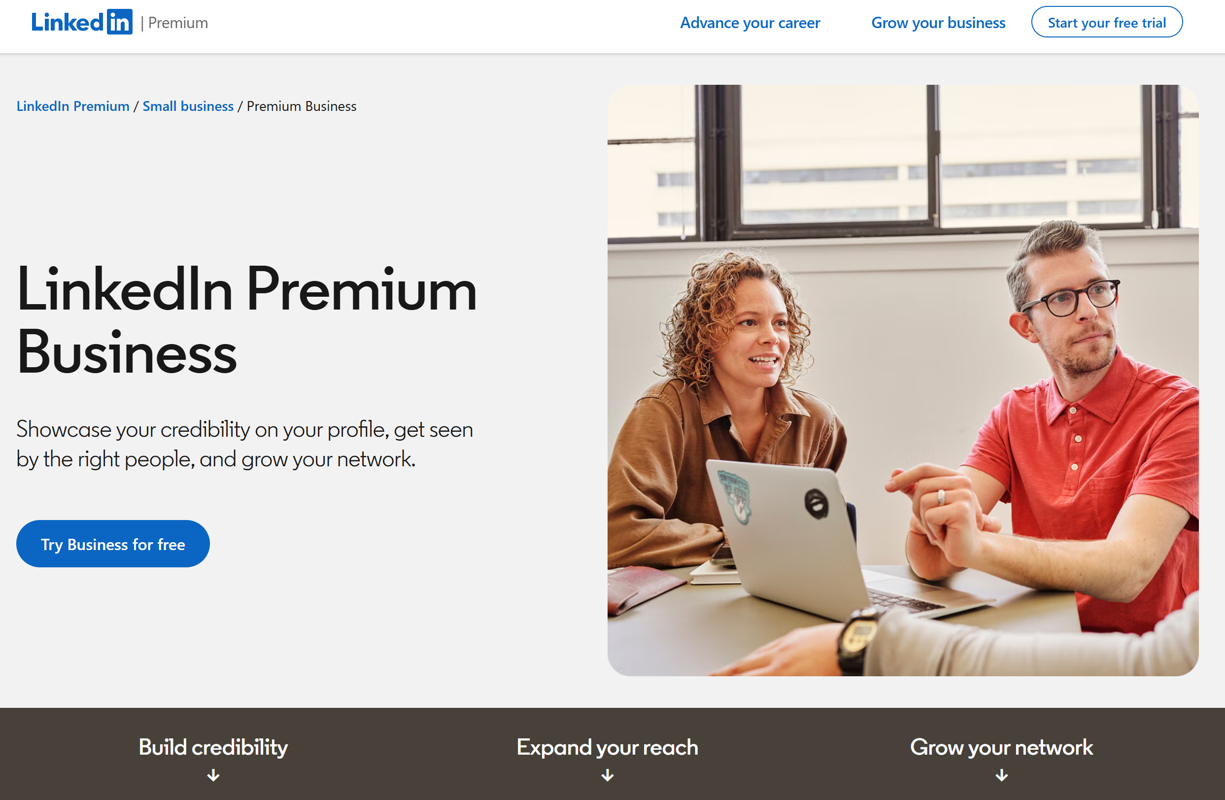 Illustration de LinkedIn Premium Business sur la page du deal de Freelance Stack