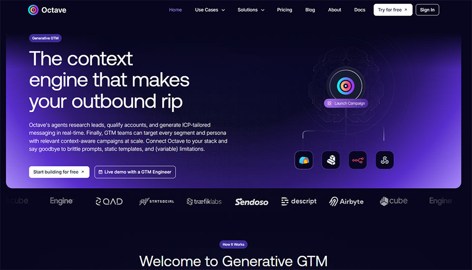Illustration de Octave sur la page du deal de Freelance Stack