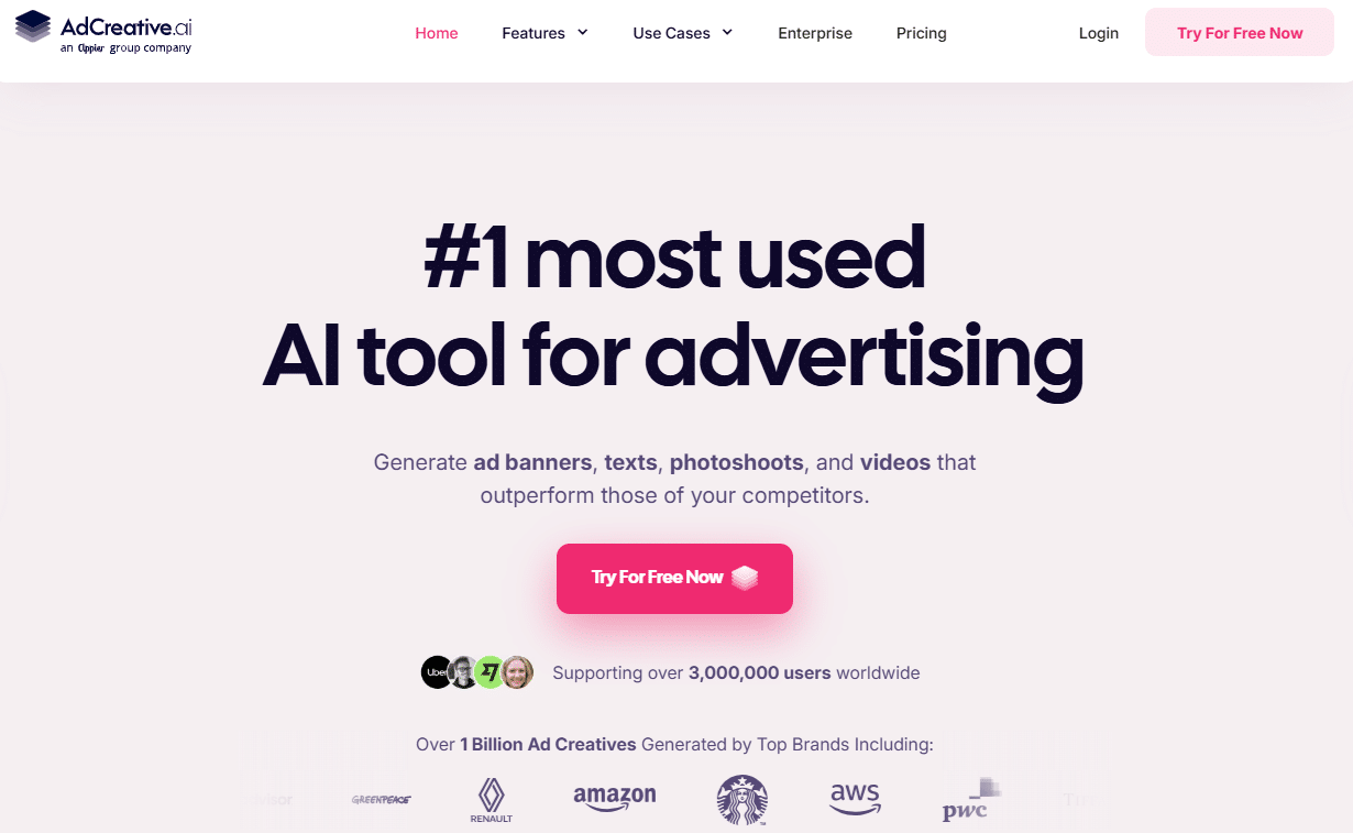 Illustration de AdCreative.ai sur la page du deal de Freelance Stack