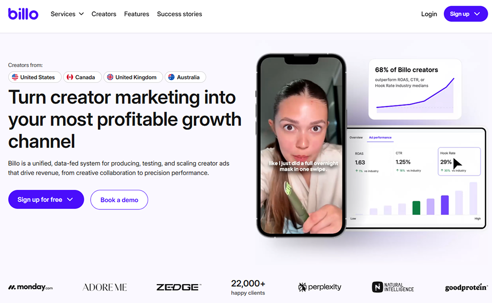 Illustration of Billo on Freelance Stack's deal page