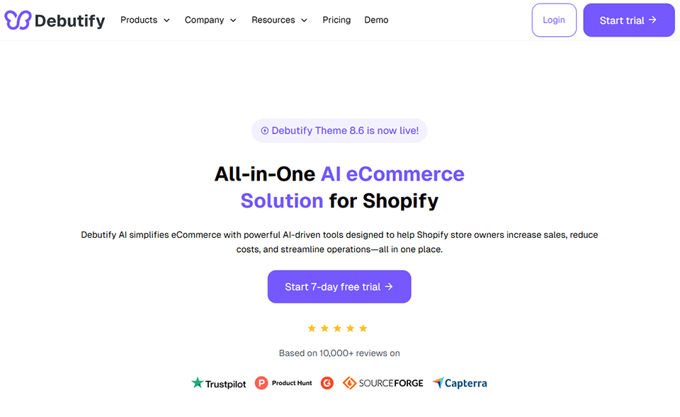 Illustration of Debutify on Freelance Stack's deal page