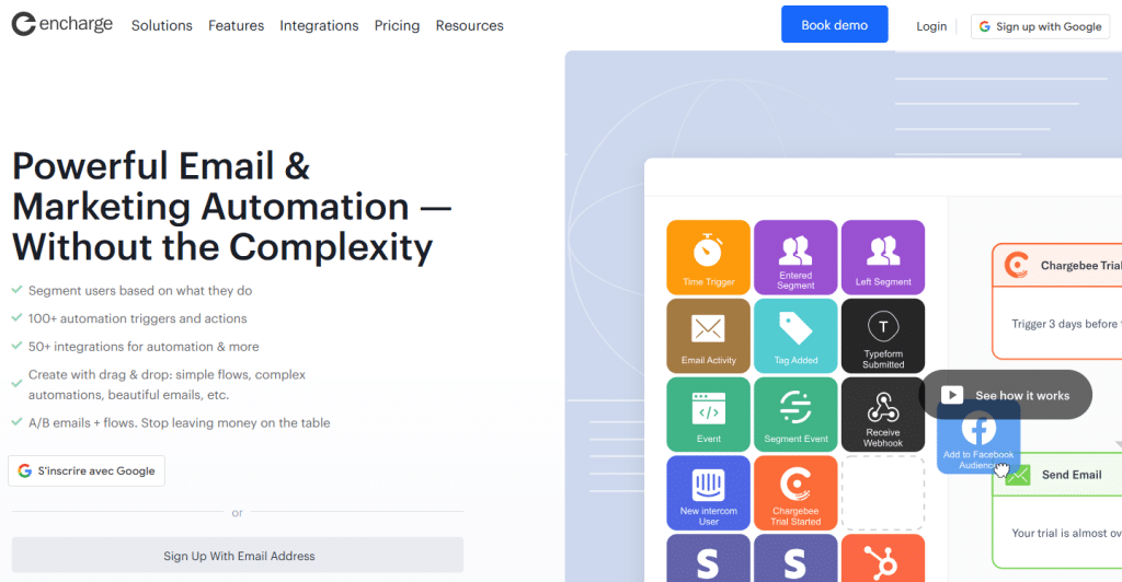 Illustration of Encharge on Freelance Stack's deal page