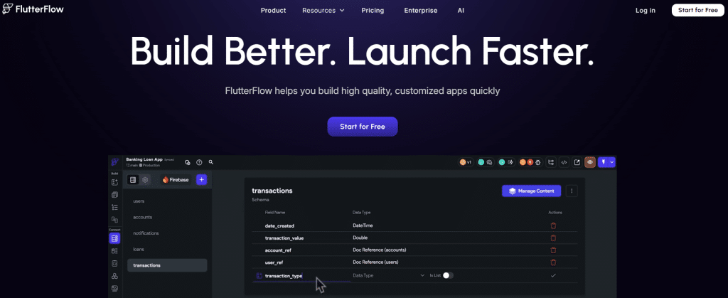 Illustration of FlutterFlow on Freelance Stack's deal page