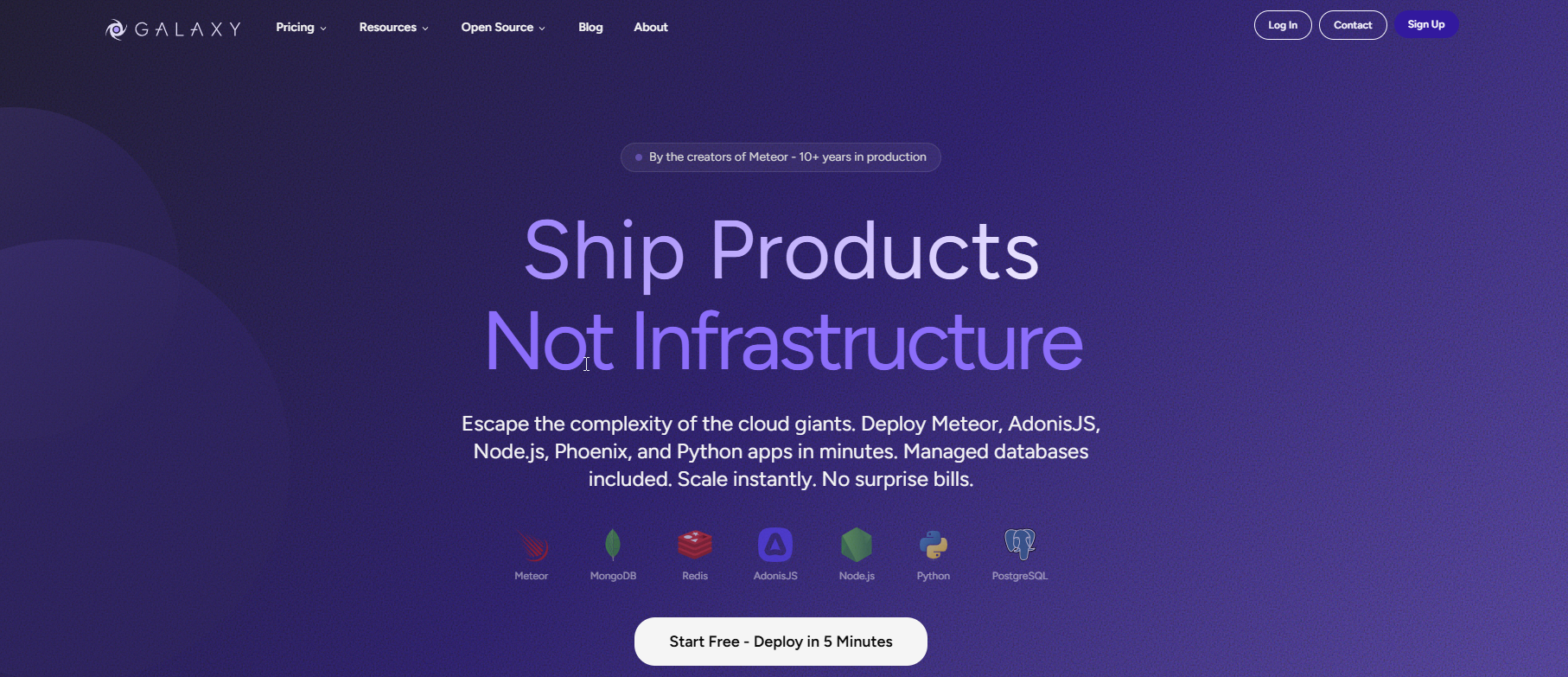 Illustration of Galaxy on Freelance Stack's deal page