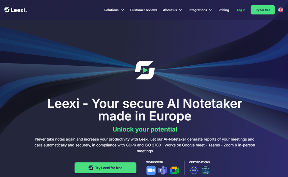 Illustration de Leexi sur la page du deal de Freelance Stack