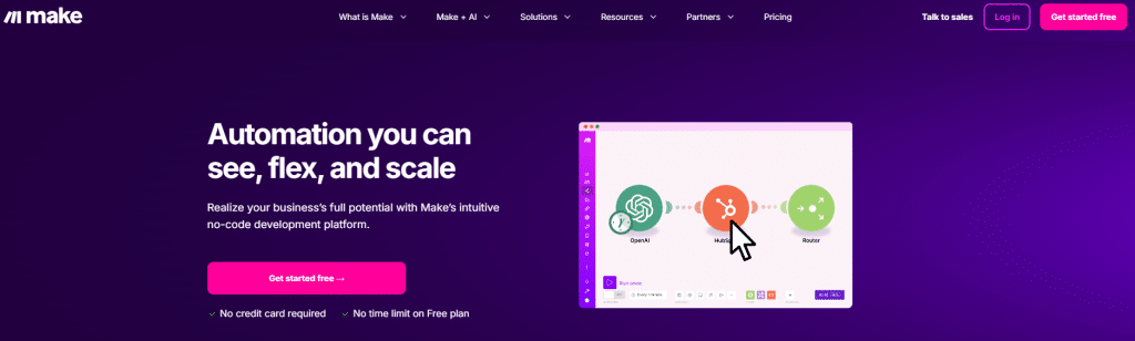 Illustration of Make on Freelance Stack's deal page