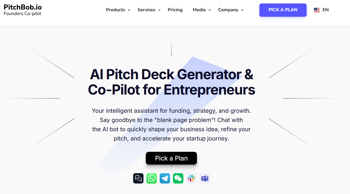 Illustration de Pitchbob sur la page du deal de Freelance Stack