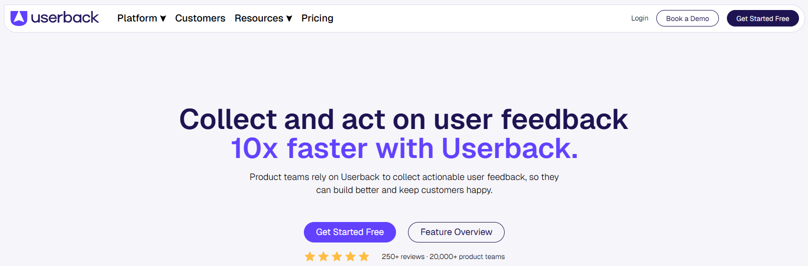 Illustration de Userback sur la page du deal de Freelance Stack
