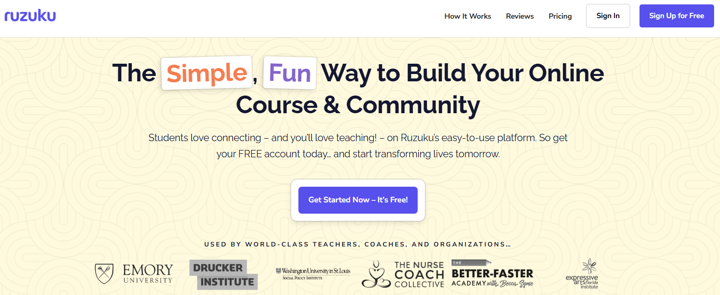 Illustration of Ruzuku on Freelance Stack's deal page