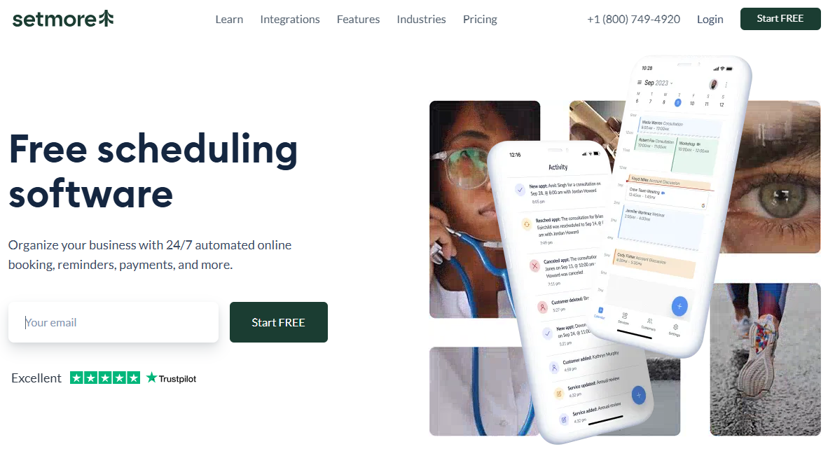 Illustration of Setmore on Freelance Stack's deal page